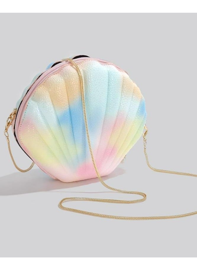 Colorful mini shell bag, high-end chain bag - Image 3